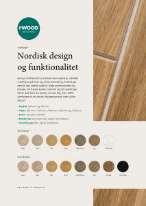 I-Wood Katalog Dansk